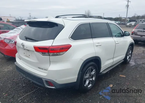 2018 Toyota Highlander Limited Platinum from USA, damaged, VIN 5TDDZRFHXJS870930